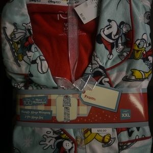 NEW Disney 100 Retro Reimagined Family Matching Pajama Set - Women - XXL